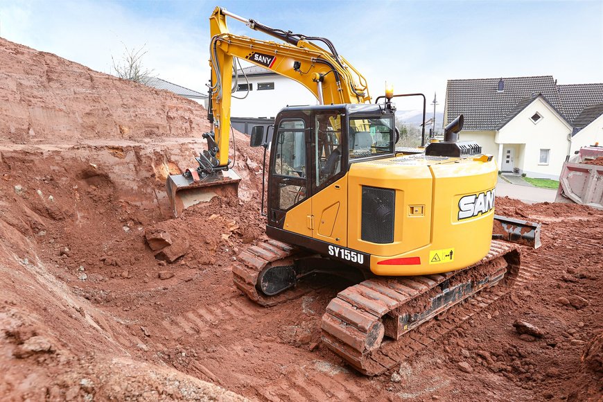 SANY mobile and compact excavators, now with Stage V